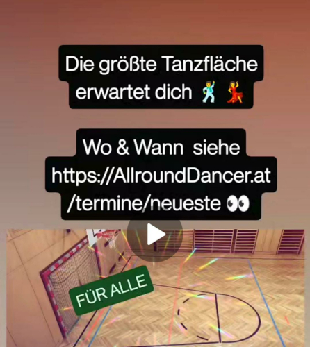 Turnsaal Wildon Volksschule Alte Reichsstr. 3b mit AllroundDancer ob Gymnastik Tanzen abwechselnd Info +436644512100